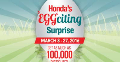 Honda PH starts with early “Easter” campaign for customers